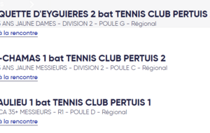 Championnats par equipes seniors plus (+35/+45 ans)